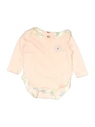 Pre-owned Baby Essentials Babies' Long Sleeve Onesie In Pink
