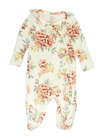 Pre-owned Baby Essentials Babies' Long Sleeve Onesie In White