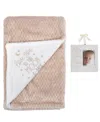 Baby Essentials Love You To The Moon Blanket & Frame, 2-piece Set In Taupe