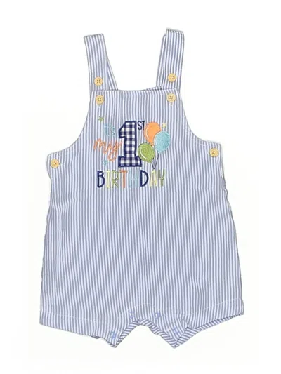 Pre-owned Baby Essentials Babies' Short Sleeve Onesie In Blue