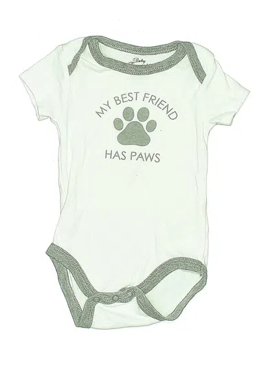 Pre-owned Baby Essentials Babies' Short Sleeve Onesie In Green