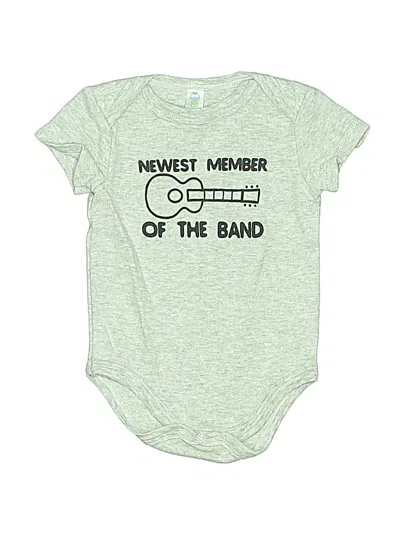 Pre-owned Baby Essentials Babies' Short Sleeve Onesie In Green