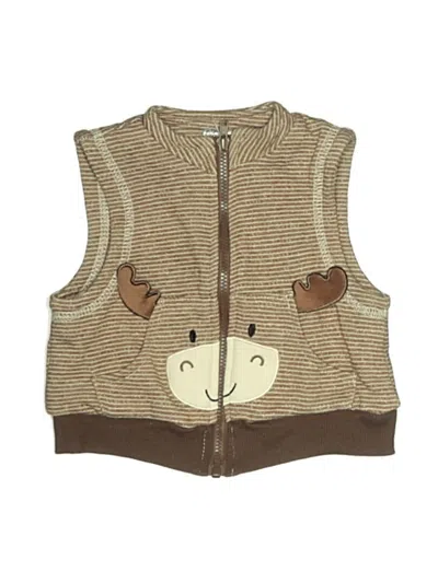 Pre-owned Baby Essentials Babies' Sweater Vest In Brown