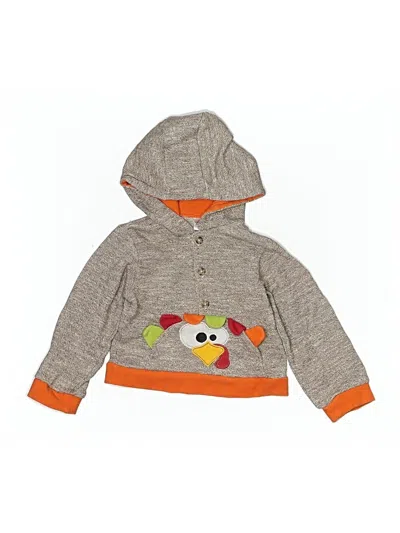 Pre-owned Baby Essentials Kids' Zip Up Hoodie In Brown