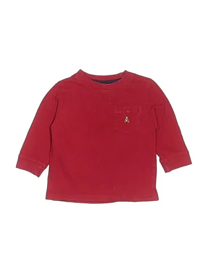 Pre-owned Baby Gap Kids' 3/4 Sleeve T-shirt In Red
