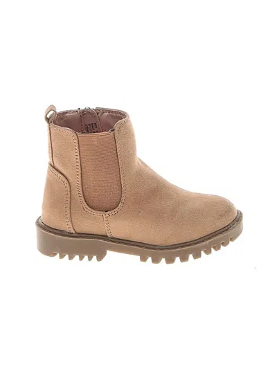 Pre-owned Baby Gap Kids' Ankle Boots In Brown