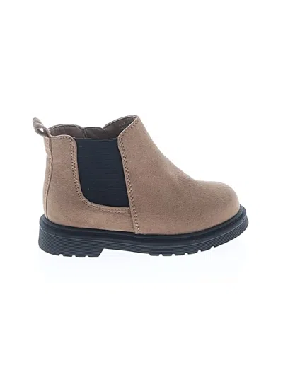 Pre-owned Baby Gap Kids' Ankle Boots In Brown