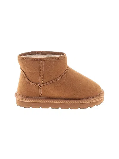 Pre-owned Baby Gap Kids' Ankle Boots In Tan