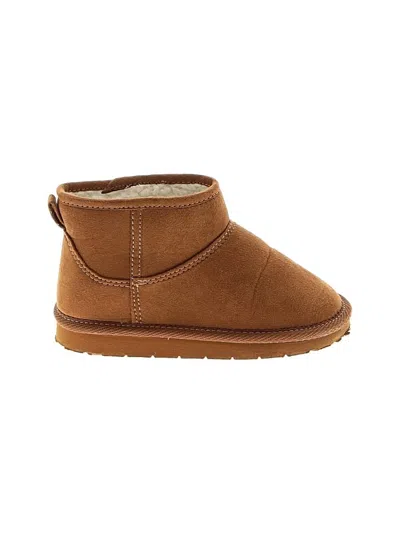 Pre-owned Baby Gap Kids' Ankle Boots In Tan