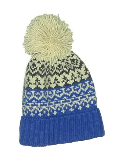 Pre-owned Baby Gap Kids' Beanie Hat In Blue