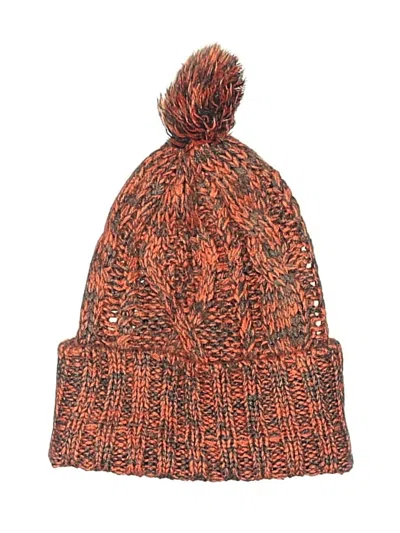 Pre-owned Baby Gap Kids' Beanie Hat In Orange