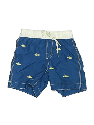 Pre-owned Baby Gap Kids' Board Shorts In Blue