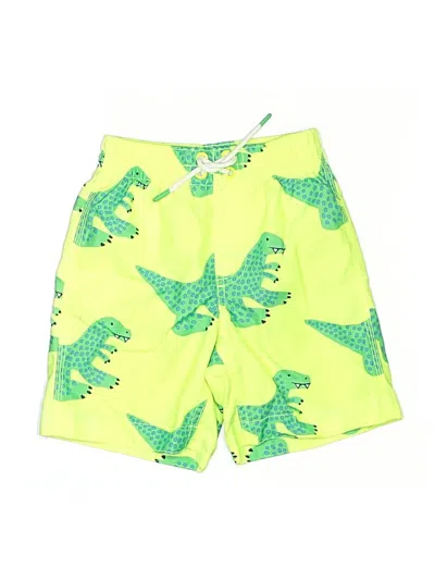Pre-owned Baby Gap Kids' Board Shorts In Green
