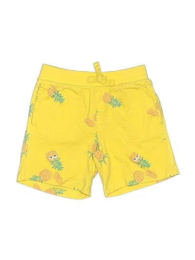 Pre-owned Baby Gap Kids' Board Shorts In Yellow