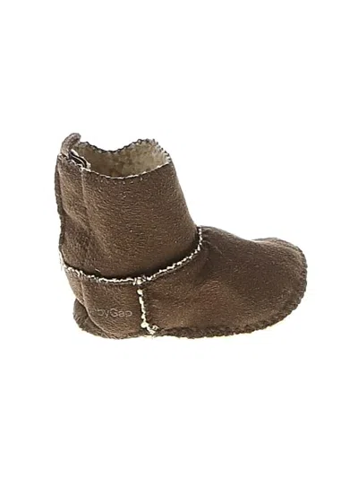 Pre-owned Baby Gap Babies' Booties In Brown