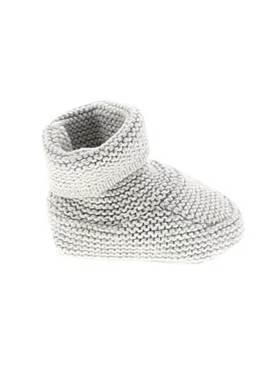 Pre-owned Baby Gap Babies' Booties In Gray
