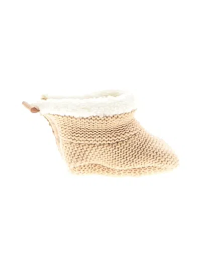 Pre-owned Baby Gap Babies' Booties In Tan