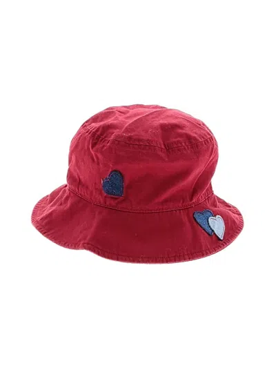 Pre-owned Baby Gap Babies' Bucket Hat In Burgundy