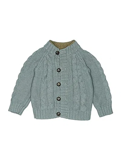 Pre-owned Baby Gap Kids' Cardigan Sweater In Blue