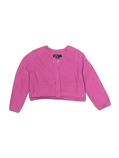 Pre-owned Baby Gap Kids' Cardigan Sweater In Pink