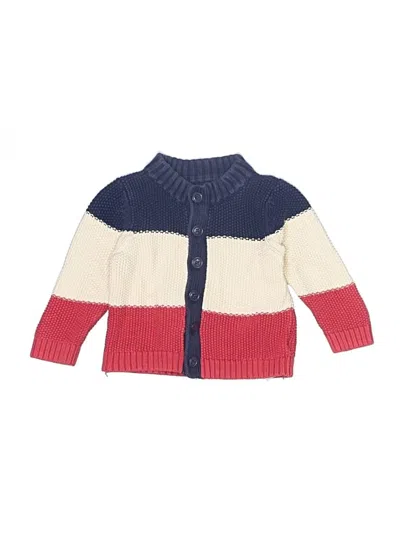 Pre-owned Baby Gap Kids' Cardigan Sweater In Red
