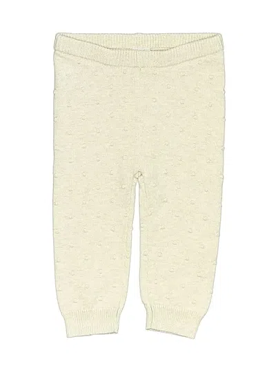 Pre-owned Baby Gap Babies' Casual Pants In Ivory