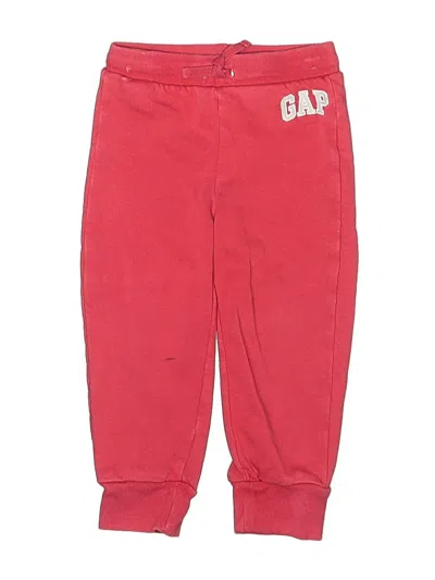 Pre-owned Baby Gap Kids' Casual Pants In Red