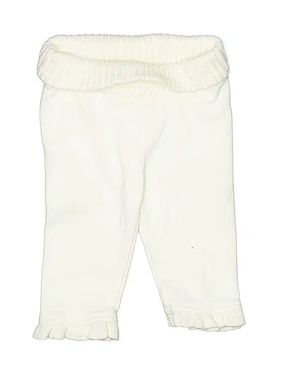 Pre-owned Baby Gap Babies' Casual Pants In White
