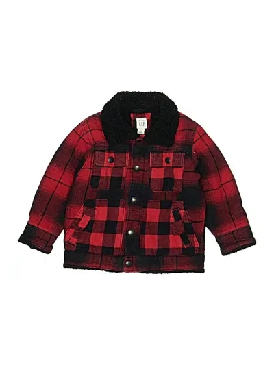 Pre-owned Baby Gap Kids' Coat In Red