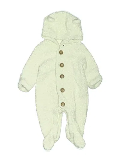 Pre-owned Baby Gap Babies' Coat In White