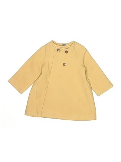 Pre-owned Baby Gap Kids' Coat In Yellow