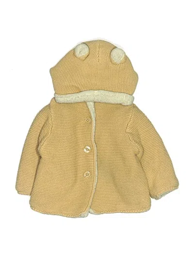 Pre-owned Baby Gap Babies' Coat In Yellow