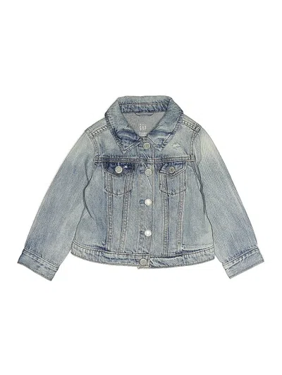 Pre-owned Baby Gap Kids' Denim Jacket In Blue