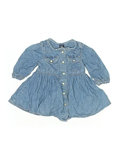 Pre-owned Baby Gap Babies' Denim Jacket In Blue