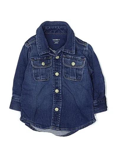Pre-owned Baby Gap Babies' Denim Jacket In Blue