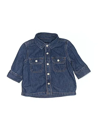 Pre-owned Baby Gap Babies' Denim Jacket In Blue