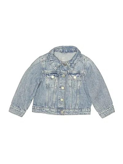 Pre-owned Baby Gap Kids' Denim Jacket In Blue