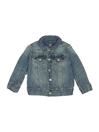 Pre-owned Baby Gap Kids' Denim Jacket In Blue