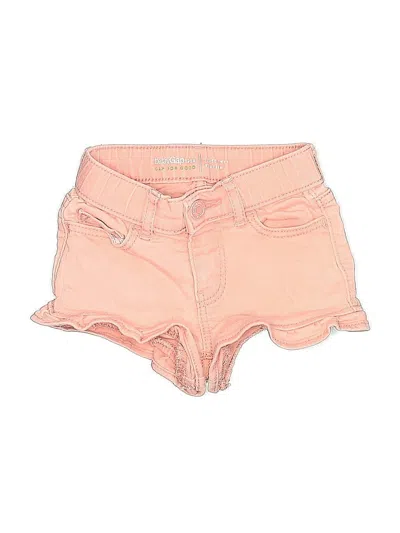 Pre-owned Baby Gap Kids' Denim Shorts In Pink