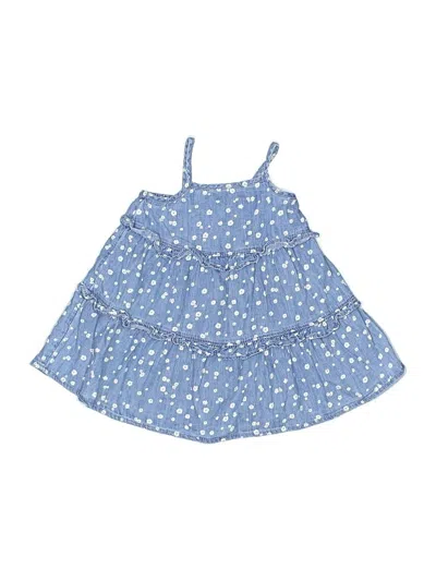 Pre-owned Baby Gap Kids' Dress In Blue