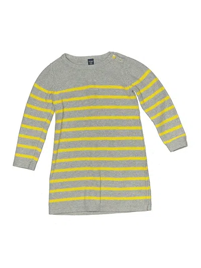 Pre-owned Baby Gap Kids' Dress In Gray