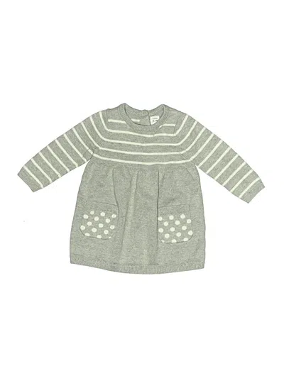 Pre-owned Baby Gap Babies' Dress In Gray