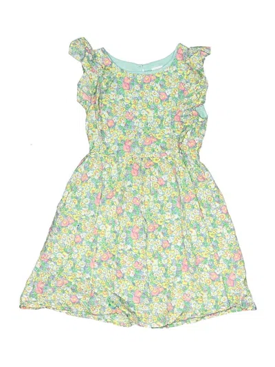 Pre-owned Baby Gap Kids' Dress In Green
