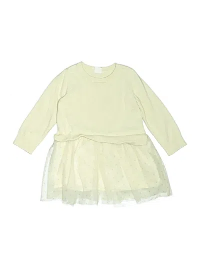 Pre-owned Baby Gap Kids' Dress In Ivory