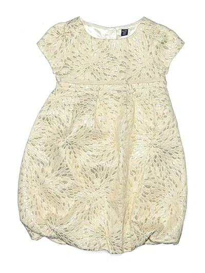 Pre-owned Baby Gap Kids' Dress In Ivory