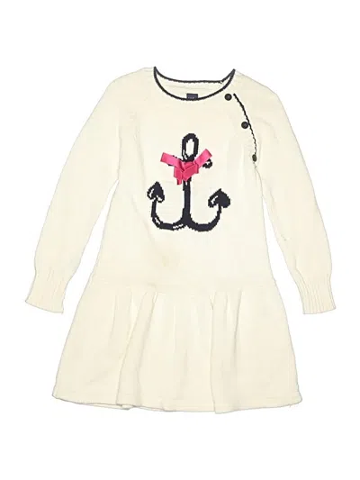 Pre-owned Baby Gap Kids' Dress In Ivory