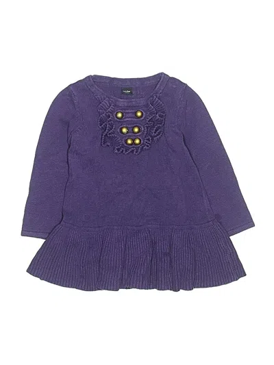 Pre-owned Baby Gap Kids' Dress In Purple