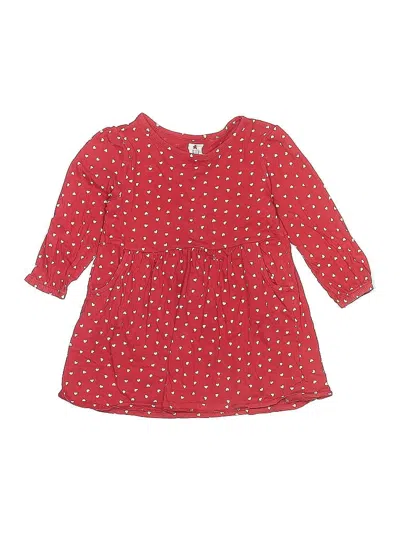 Pre-owned Baby Gap Kids' Dress In Red
