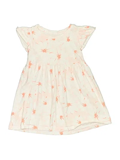 Pre-owned Baby Gap Kids' Dress In White