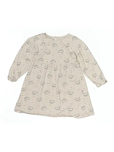 Pre-owned Baby Gap Kids' Dress In White